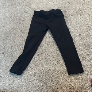 Hanna Andersson Black Kids Leggings size 4